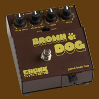 Brown Dog gated bass fuzz